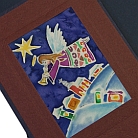 Kartki z malowanym jedwabiem