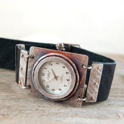 srebrny zegarek - Inne - Biżuteria