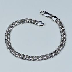 bransoleta srebrna,srebro,srebro925,biżuteria, - Dla mężczyzn - Biżuteria