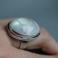 Pierścionki pierścionek srebro księżycowy retro vintage