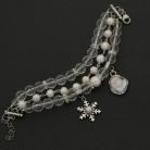 Bransoletki perły,klasyczny,elegancki