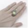 Pierścionki zielony pierścionek,perydot,wrapping,litori