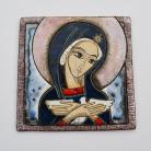 Ceramika i szkło Pneumatofora,ikona,obraz,Matka Boska