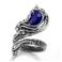 Pierścionki lapis lazuli,niebieski pierścionek,wire-wrapping