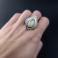 Pierścionki pierścionek z kamieniem księżycowym,srebro