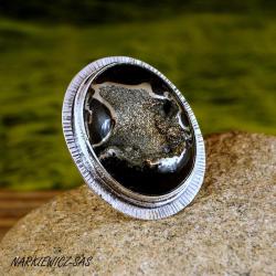 pierścionek z amonitem - Pierścionki - Biżuteria