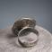 Pierścionki pierścionek srebro bursztyn reto filigran vintage