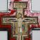 Ceramika i szkło ikona,krzyż,Chrystus,Beata Kmieć