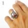 Pierścionki pierścionek srebrny,wire wrapping,perły,925