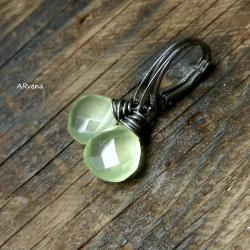 zielone kolczyki - Kolczyki - Biżuteria