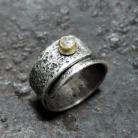 Pierścionki srebrny pierścionek z diamentem