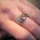 Pierścionki ekskluzywny pierścień,obrączka z diamentem,