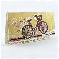 rower,życzenia,imieniny,wakacje,kwiaty,motyle - Kartki okolicznościowe - Akcesoria
