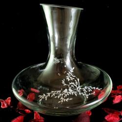 wino,dekanter,piaskowany,grawerowany - Ceramika i szkło - Wyposażenie wnętrz