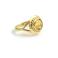 Pierścionki pierścionek,złoty,złoto,cytryn,585,