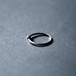srebro 925,minimalistyczny pierścionek - Pierścionki - Biżuteria