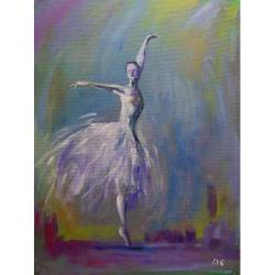 baletnica,tancerka,taniec - Obrazy - Wyposażenie wnętrz