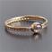 Pierścionki złoty pierścionek z diamentem,zaręczynowy