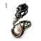 Wisiory pierścień srebrny,perły,wire wrapping,925