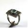 Pierścionki srebrny pierścionek z turmalinem
