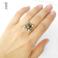 Pierścionki pierścień srebrny,ammolit,metaloplastyka,srebro