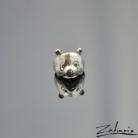 Pierścionki Pierścień Panda Srebro
