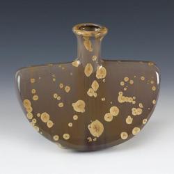 butelka ceramika wazon szkliwo krystaliczne - Ceramika i szkło - Wyposażenie wnętrz