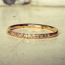 obrączka,pierścionek,złoto,brylanty,diamenty - Pierścionki - Biżuteria