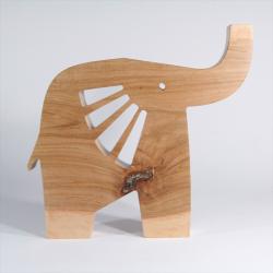 dekoracja z drewna,słoń - Inne - Wyposażenie wnętrz