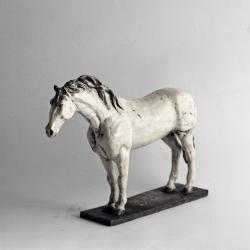 koń,vintage,rzeźba raku, - Ceramika i szkło - Wyposażenie wnętrz