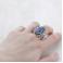 Pierścionki pietersyt,cytryn,niebieski pierścionek,litori